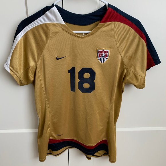 USWNT Nike Hope Solo 2007-2008 Away Jersey - Picture 1 of 8